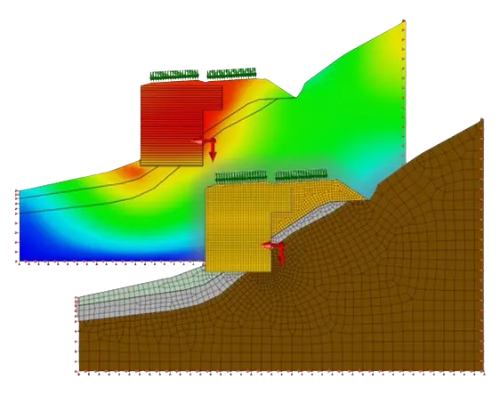 Análisis de estabilidad de taludes en Midas GTS NX