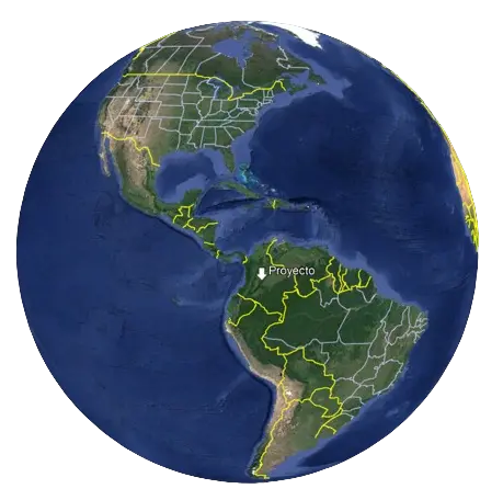 Localización de un proyecto en google earth